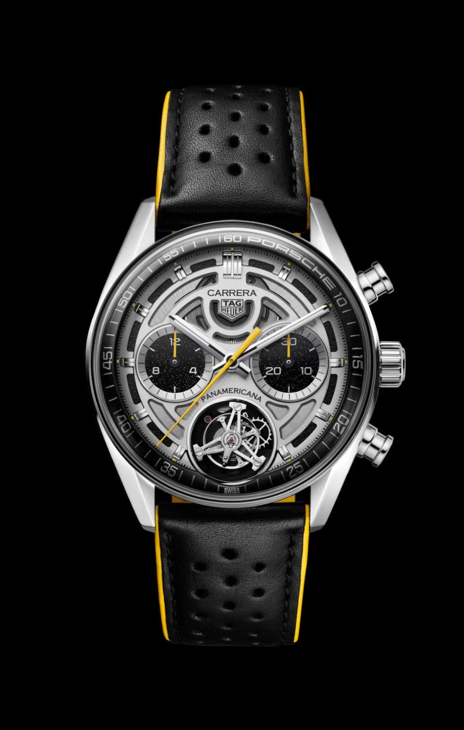 TAG Heuer Carrera Chronograph Tourbillon x Porsche Panamericana^Homme Montres Chronographes | Éditions Spéciales