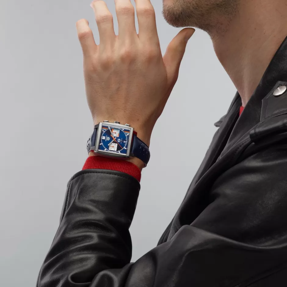 TAG Heuer Monaco Chronograph x Gulf^Homme Montres Chronographes | Éditions Spéciales