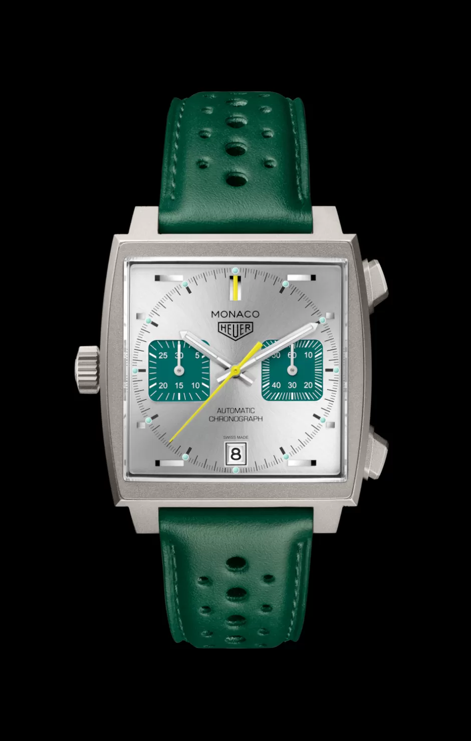 TAG Heuer Monaco Chronograph Racing Green^Homme Montres Chronographes | Éditions Spéciales